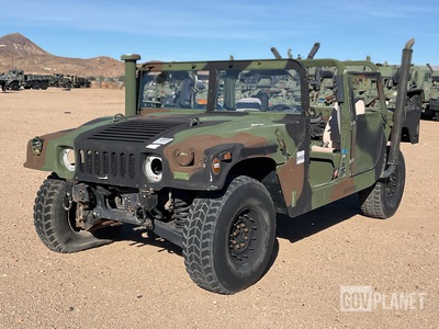 2002 AM General M1123 HMMWV 4 Door w/Truck Body