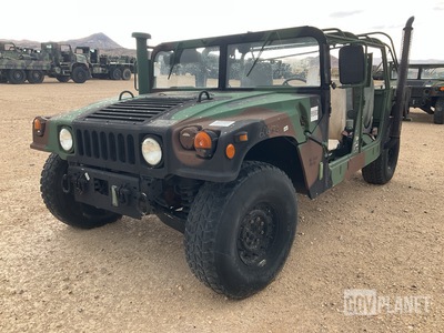 2002 AM General M1123 HMMWV 4 Door w/Truck Body