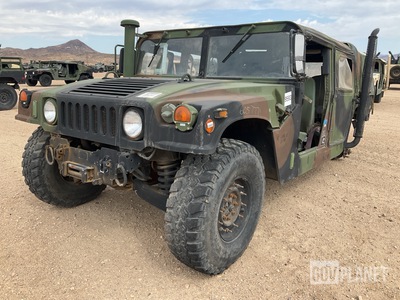 2002 AM General M1123 HMMWV 4 Door Soft Top w/Truck Body
