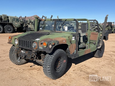 2002 AM General M1123 HMMWV 4 Door w/Truck Body