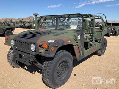 2001 AM General M1123 HMMWV 4 Door w/Truck Body