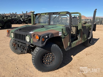 2000 AM General M1123 HMMWV 2 Door w/Truck Body