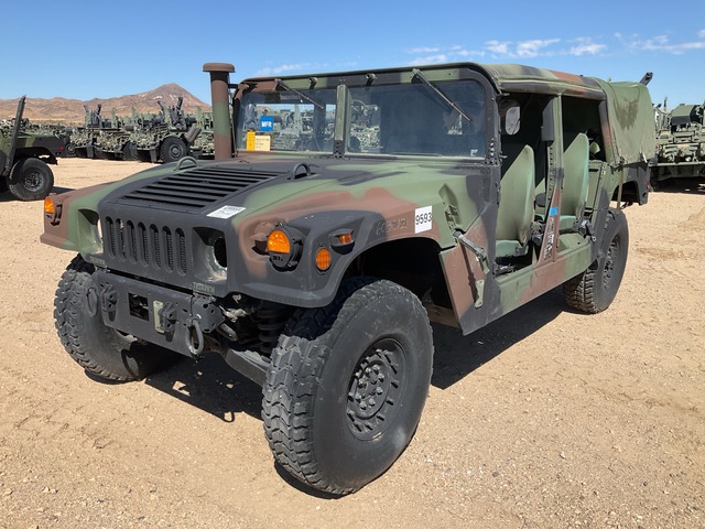 AM General M1123 HMMWV 4 Door Soft Top w/Truck Body