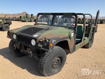 2001 AM General M1123 HMMWV 4 Door w/Truck Body