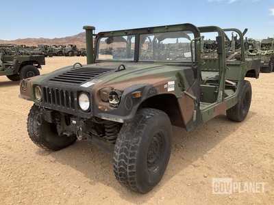 2001 AM General M1123 HMMWV 4 Door w/Truck Body