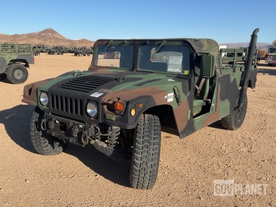 2001 AM General M1123 HMMWV 2 Door Soft Top w/Truck Body