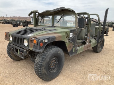 2000 AM General M1123 HMMWV 4 Door Soft Top w/Truck Body