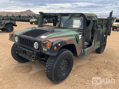 1999 AM General M1123 HMMWV 2 Door Soft Top w/Truck Body