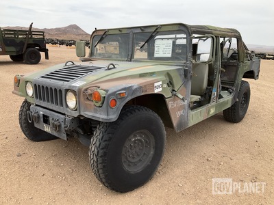 1999 AM General M1123 HMMWV 4 Door Soft Top w/Truck Body