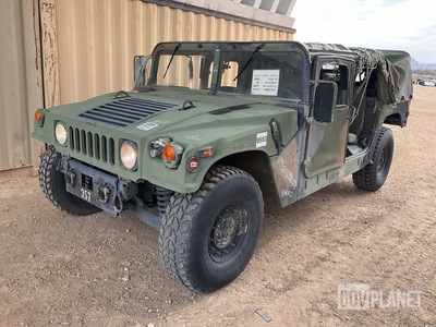 1999 AM General M1123 HMMWV 4 Door Soft Top w/Truck Body