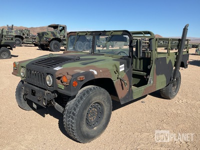 1999 AM General M1123 HMMWV 2 Door w/Truck Body
