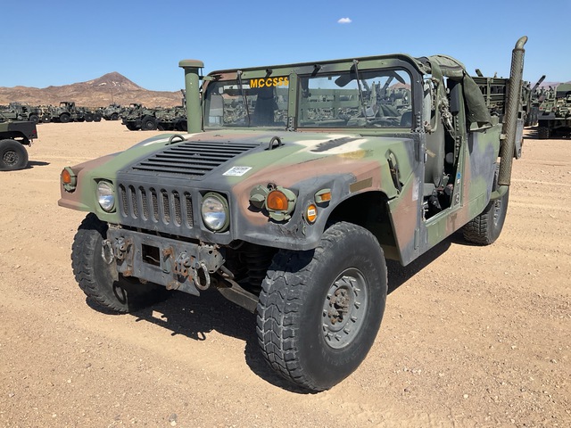 1998 AM General M1123 HMMWV 2 Door Soft Top w/Truck Body