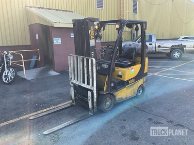 2021 Yale GLC040SVXNEAE082 3750 lb Cushion Tire Forklift