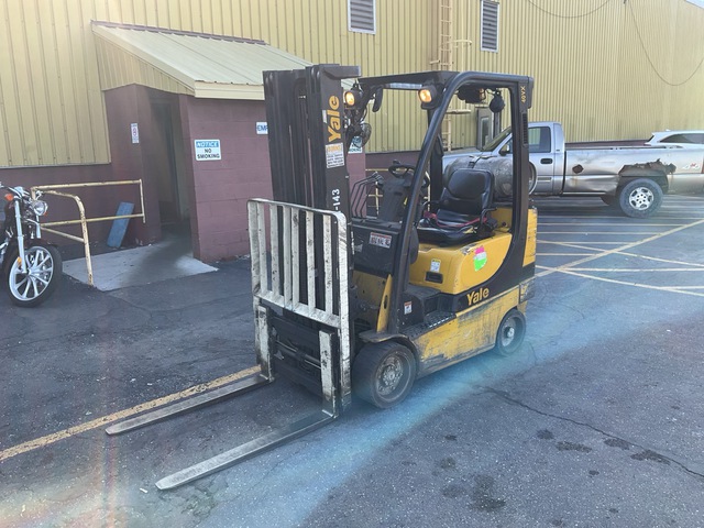 2021 Yale GLC040SVXNEAE082 3750 lb Cushion Tire Forklift 2021 Yale GLC040SVXNEAE082 3750 lb Cushion Tire Forklift