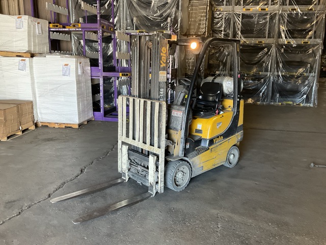 2021 Yale GLC040SVXNEAE082 3750 lb Cushion Tire Forklift 2021 Yale GLC040SVXNEAE082 3750 lb Cushion Tire Forklift