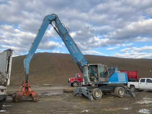 2012 Fuchs MHL340 Wheel Material Handler 2012 Fuchs MHL340 Wheel Material Handler