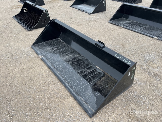 2025 Kit Containers QT-DB-S90 89 in General Purpose Skid Steer Bucket ...