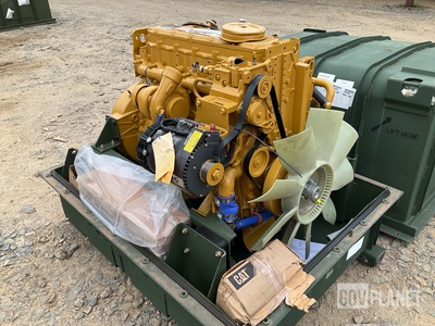 Cat 3126 Turbo Diesel Engine w/Container