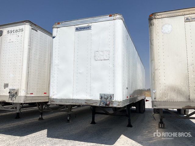 2009 Altamirano RCS2E40 39 ft x 102 in T/A Caja Seca / Remolque de ...