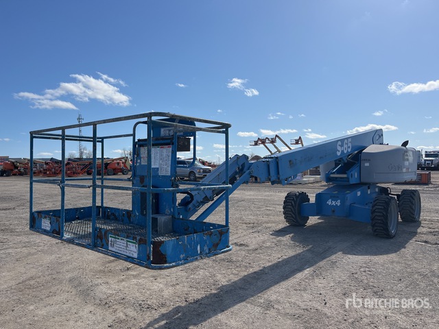 2013 Genie S-65 4WD Diesel Telescopic Boom Lift (Inoperable) | Ritchie ...