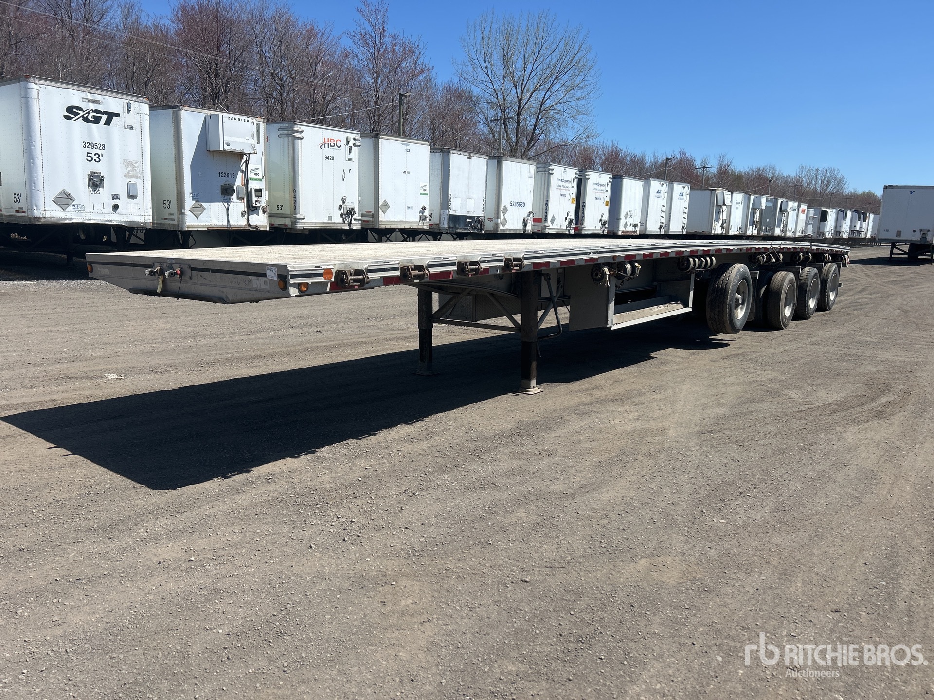 2022 MAC 53 ft Quad/A Flatbed Trailer