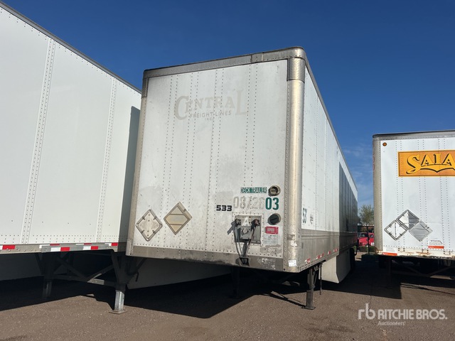 2008 Wanco/Wabash 53 ft x 102 in T/A Van Trailer | Ritchie Bros ...