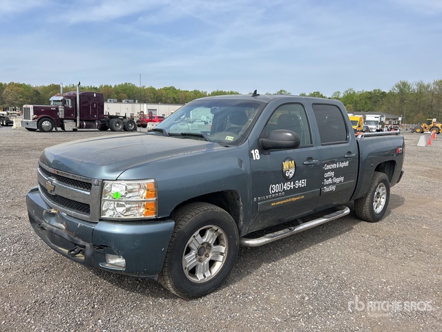 2008 Chevrolet Silverado 1500 4x4 Crew Cab Pickup | Ritchie Bros ...
