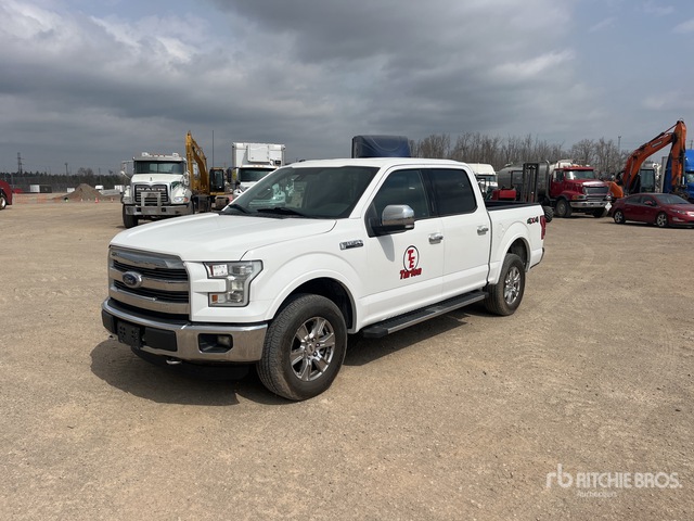2016 Ford F-150 Lariat 4x4 Crew Cab Pickup | Ritchie Bros. Auctioneers