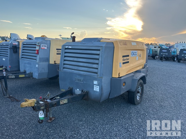 2015 Atlas Copco XATS 400 JD7 400 cfm Mobile Air Compressor in Humble ...