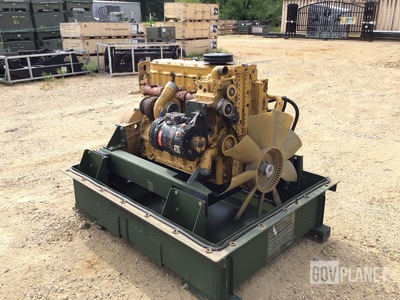 Cat 3126 Turbo Diesel Engine w/Container