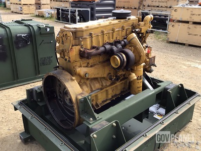 Cat 3126 Turbo Diesel Engine w/Container