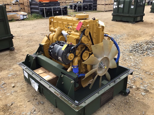Cat 3126 Turbo Diesel Engine w/Container Cat 3126 Turbo Diesel Engine w/Container