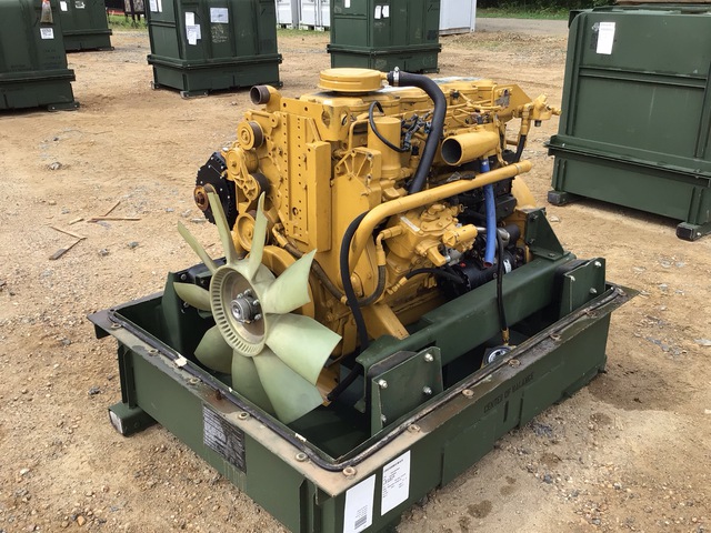 Cat 3126 Turbo Diesel Engine w/Container Cat 3126 Turbo Diesel Engine w/Container