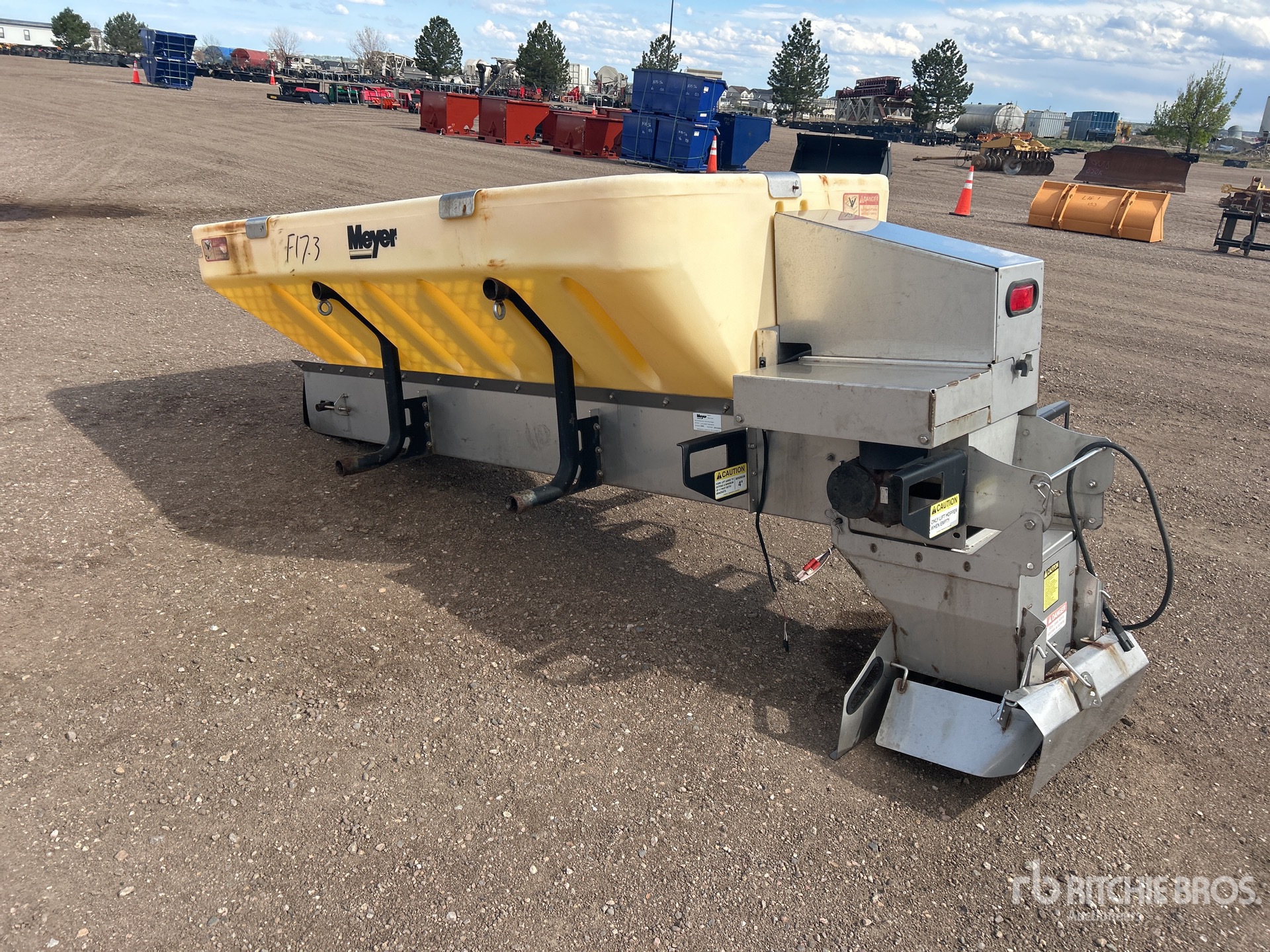 Meyer Polyhawk Electric Salt Spreader