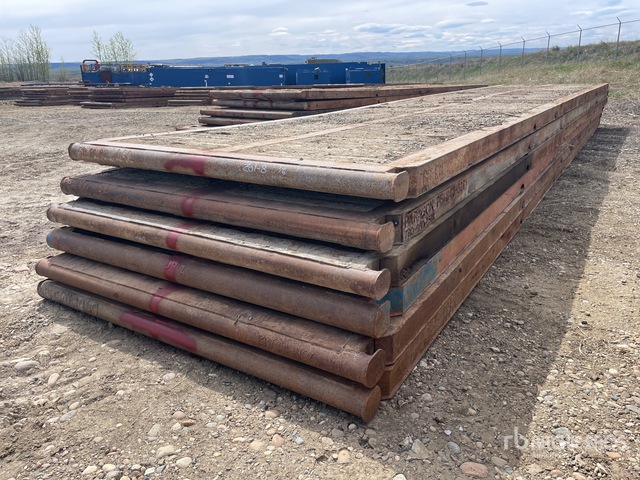 Quantity of (6) 40 ft Rig Mats | Ritchie Bros. Auctioneers