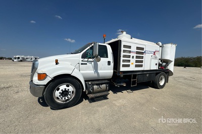 VACMASTERS System 4000 on 2008 Ford F-650 XLT 4x2 Vacuum Tanker Truck