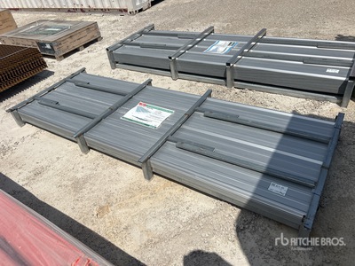 Quantity of (1) Pallets of 2025 KJ K0310 Galvalume Corrugated Steel Sheets (Unused)