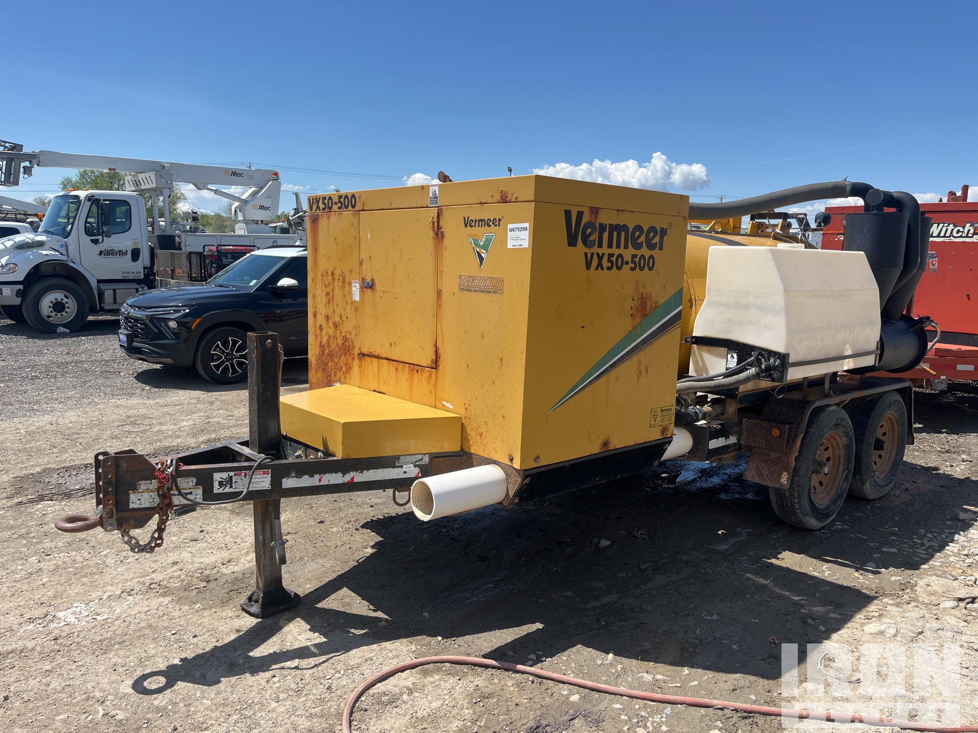 2014 Vermeer VS50-500 500 gal T/A McEl Vacuum Excavation Unit in