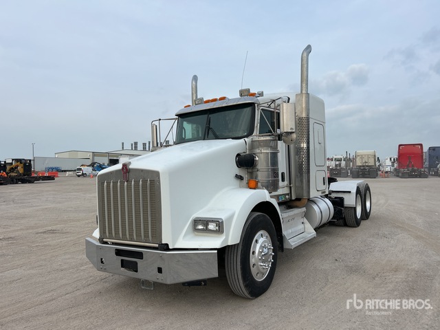 2012 Kenworth T800 6x4 T/A Sleeper Truck Tractor | Ritchie Bros ...
