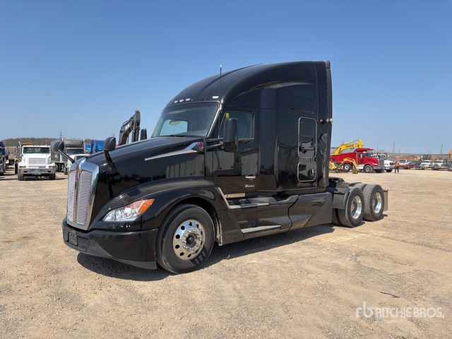 2022 Kenworth T680 6x4 T/A Sleeper Truck Tractor | Ritchie Bros ...