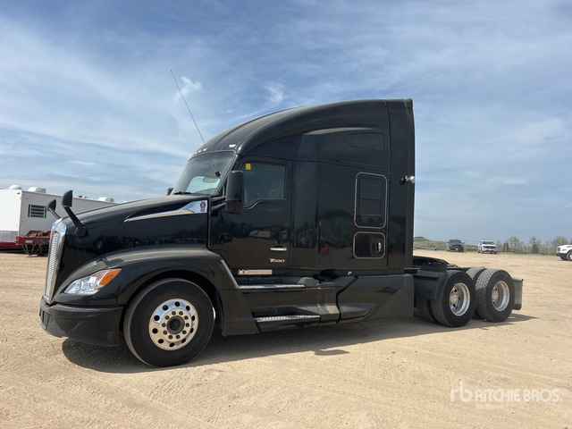 2022 Kenworth T680 6x4 T/A Sleeper Truck Tractor | Ritchie Bros ...