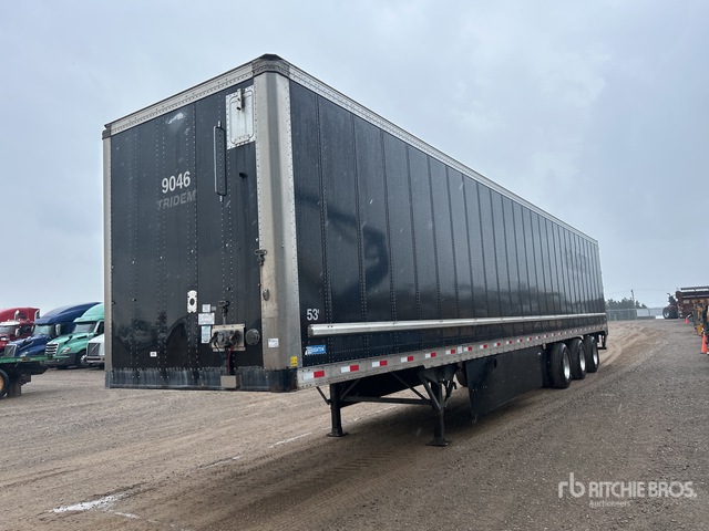 2019 Stoughton ZGPVW-535T-S-C-AR 53 ft x 102 in Tri/A Van Trailer ...
