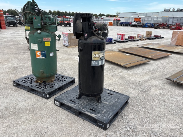 Sanborn SL3706056 Skid-Mounted Electric Air Compressor | Ritchie Bros ...