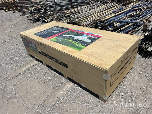 2025 SUNTOP S2040 20 ft x 40 ft Carport (Unused) | Ritchie Bros ...