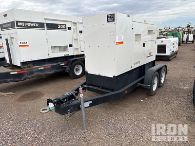 2016 Multiquip DCA-70SSIU4F 56 kW Mobile مولد