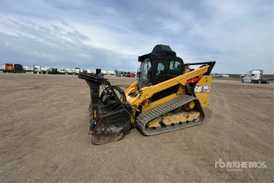 2019 Cat 299D2 XHP Two-Speed Compacte Schranklader