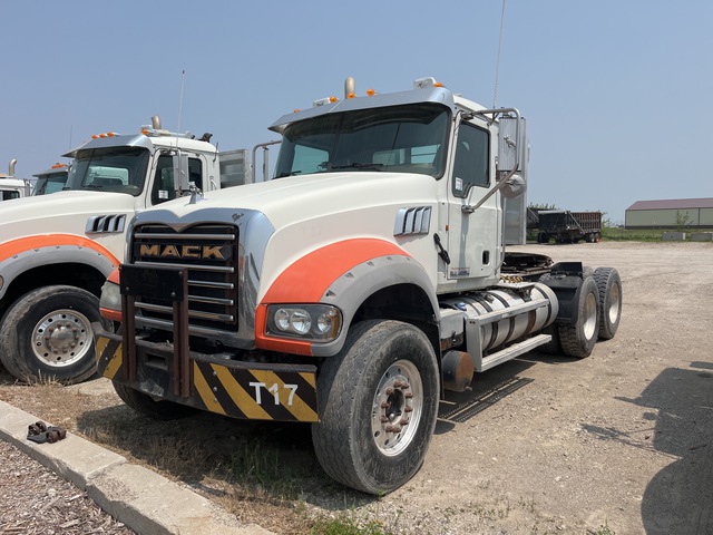 2011 Mack GU713 6x4 T/A Day Cab Truck Tractor (Inoperable) 2011 Mack GU713 6x4 T/A Day Cab Truck Tractor (Inoperable)
