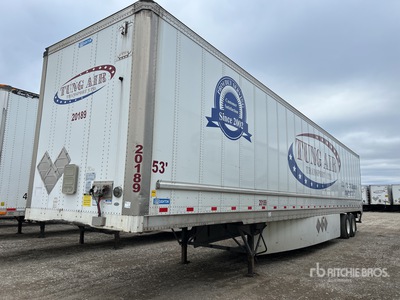 2018 Stoughton 53 ft x 102 in T/A Przyczepa furgon