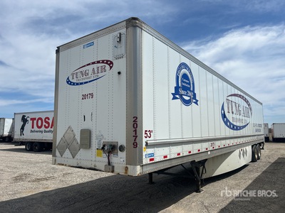 2018 Stoughton ZGPVW-535T-A-C-AR 53 ft x 102 in T/A Van Trailer