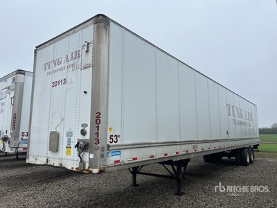 2013 Stoughton ZGPVW-535T-A-C-AR 53 ft x 102 in T/A Remolque de furgoneta